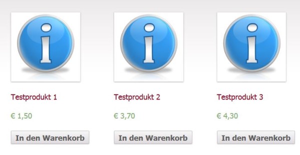 WooCommerse Shopübersicht
