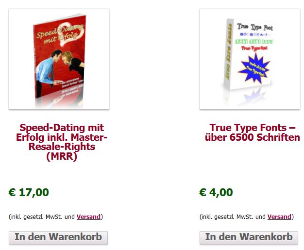 WooCommerce Shop Katalogansicht Neu