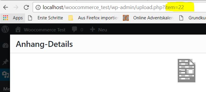 ID von Mediathek Upload