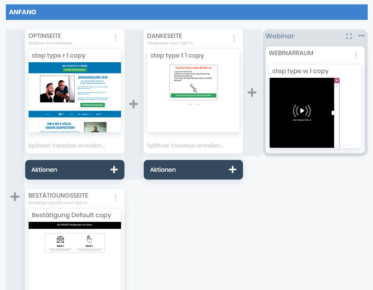 EZ Page Webinar Funnek